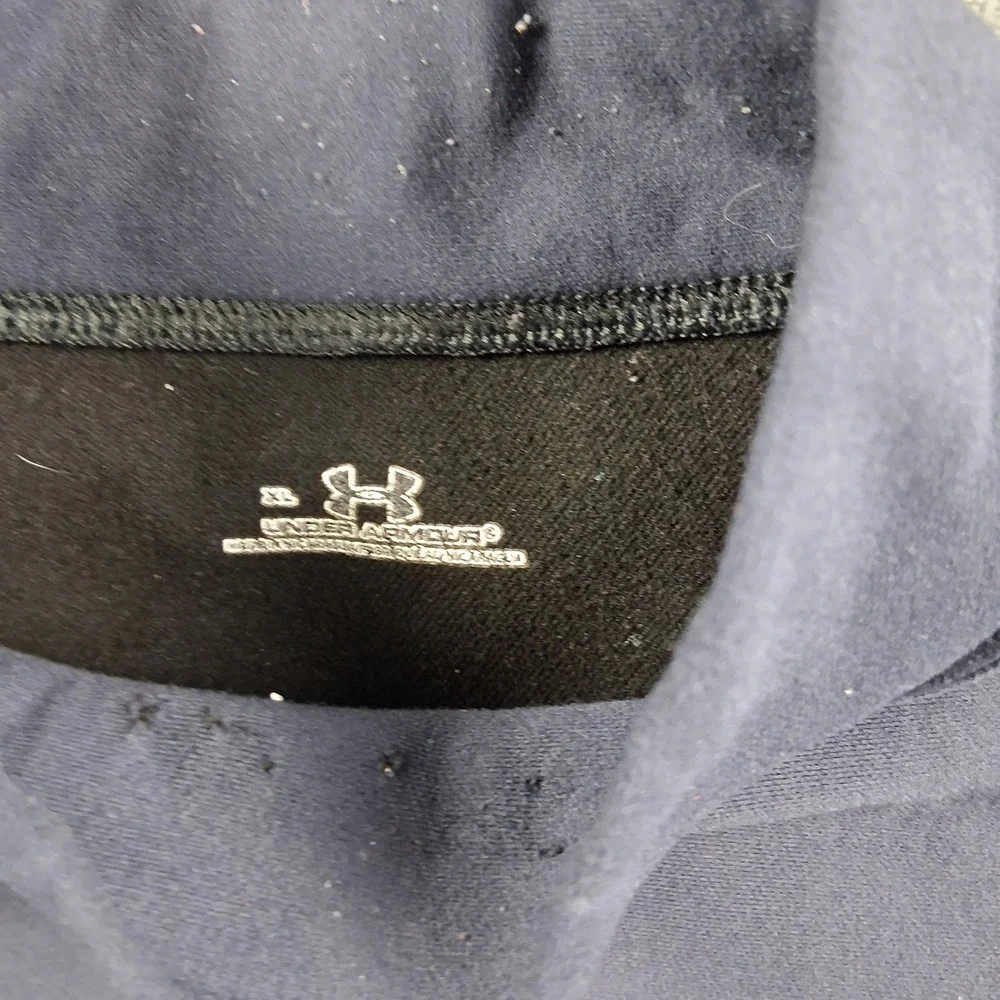 Under Armour Tactical Mock‎ Neck Shirt Mens XL Black Long Sleeve Base Layer Top